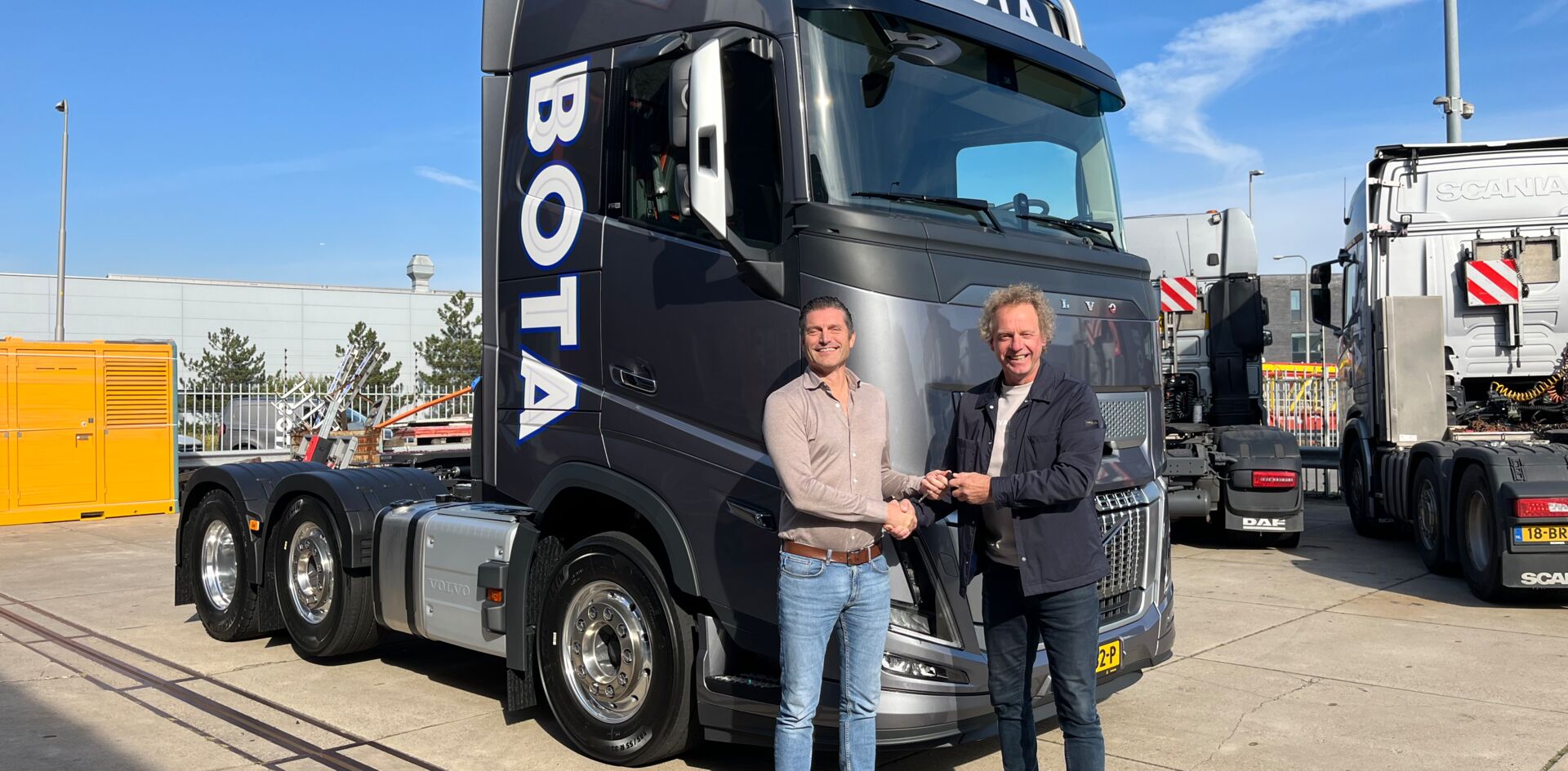 Aflevering Bota Transport B.V.