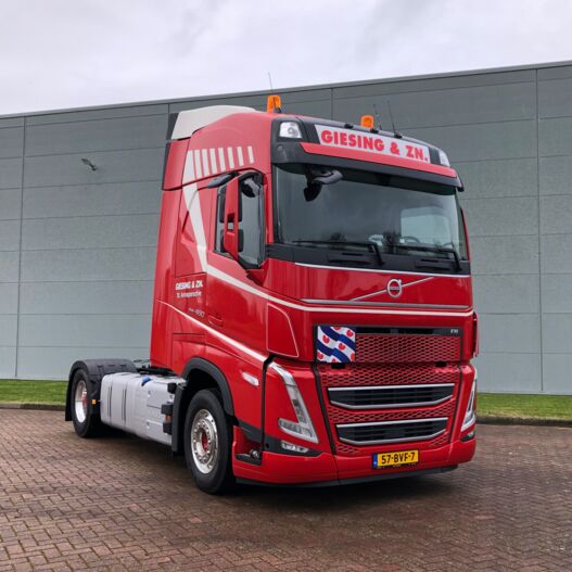 Aflevering Giesing & Zn transport Sint Annaparochie