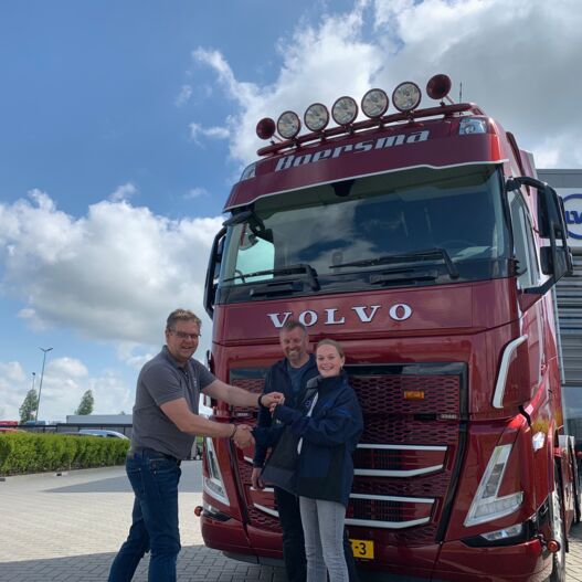 Aflevering Boersma Transport Blije
