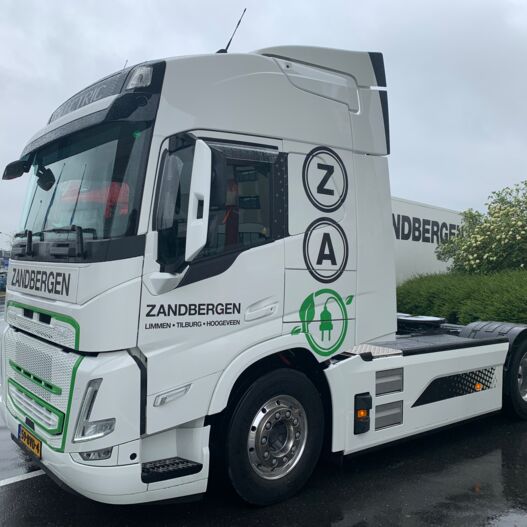 Aflevering Zandbergen Transport