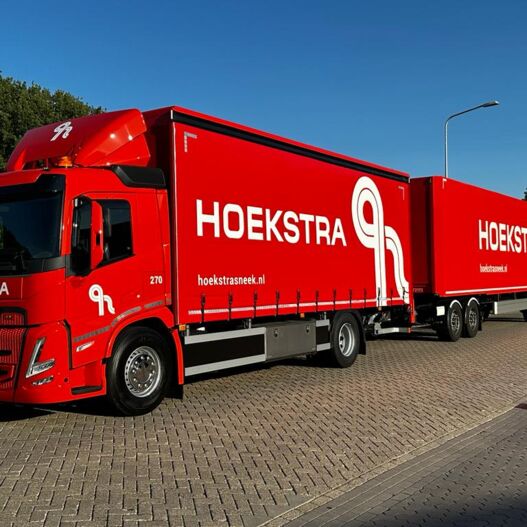 Aflevering Hoekstra transport Sneek