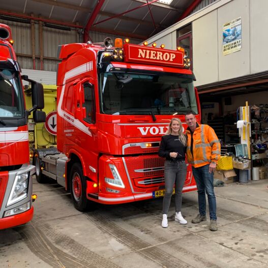 Aflevering Nierop Transport&Trafficservice B.V