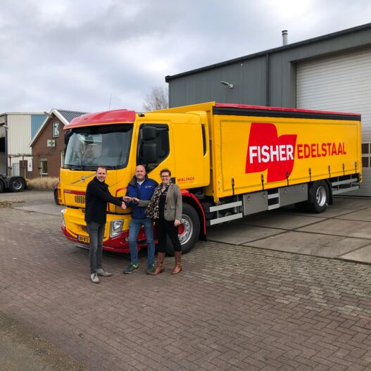 Aflevering Walinga transport Sneek