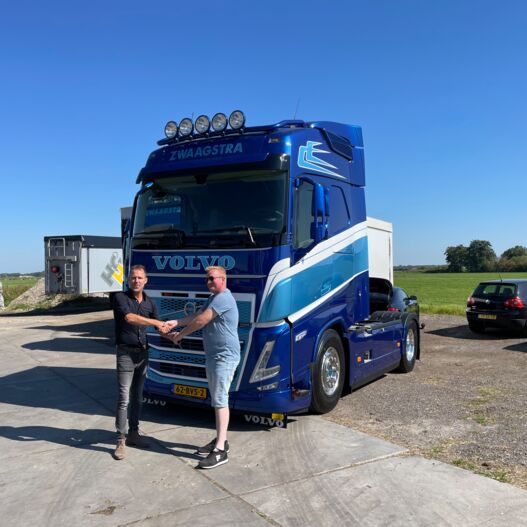 Aflevering Zwaagstra transport en dienstverlening 