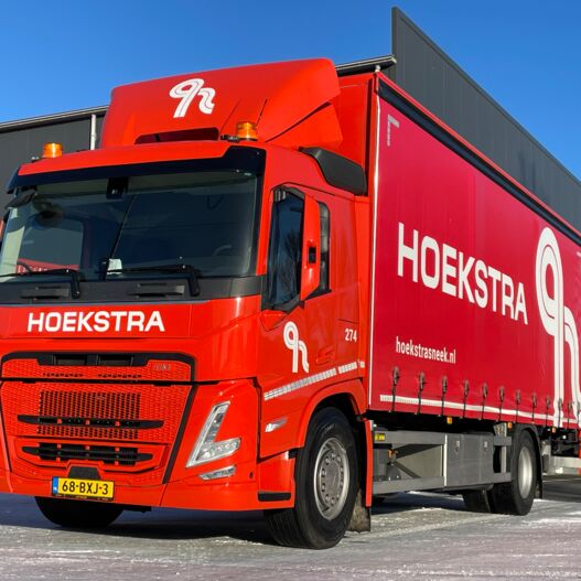 Aflevering Hoekstra tranpsport Sneek