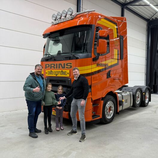 Aflevering Prins’ Internationaal Transportbedrijf B.V. 