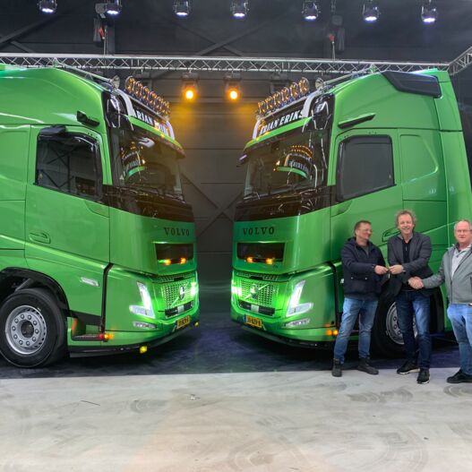 Aflevering Arjan Eriks Transport 