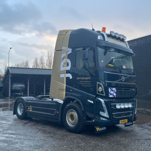 Aflevering JDV transport BV  St. Annaparochie
