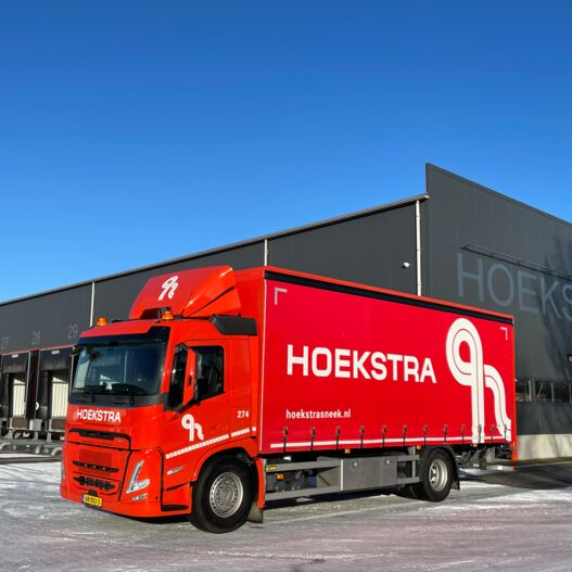Aflevering Hoekstra tranpsport Sneek