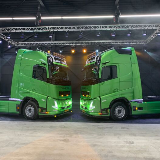 Aflevering Arjan Eriks Transport 