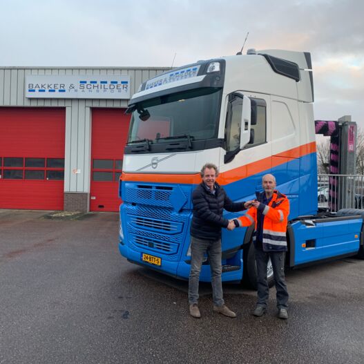 Aflevering Bakker & Schilder Transport B.V.