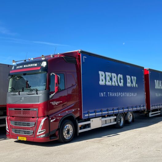 Aflevering Berg transporten BV Marrum