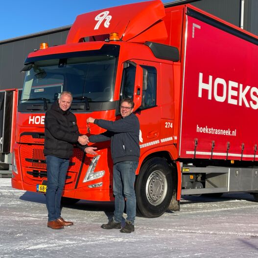 Aflevering Hoekstra tranpsport Sneek