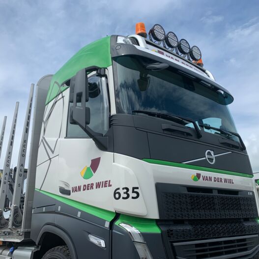 Aflevering van der Wiel Transport B.V.