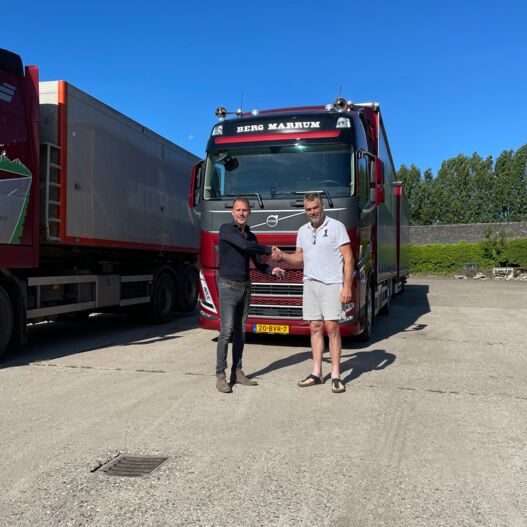 Aflevering Berg transporten BV Marrum