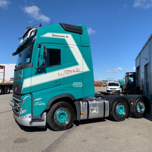 Aflevering Transportbedrijf A.V. Veen & Zoon