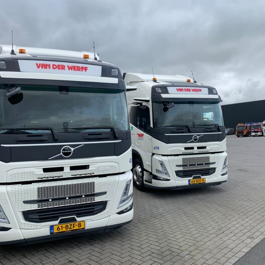 Aflevering van der Werff Logistics Heerenveen B.V.