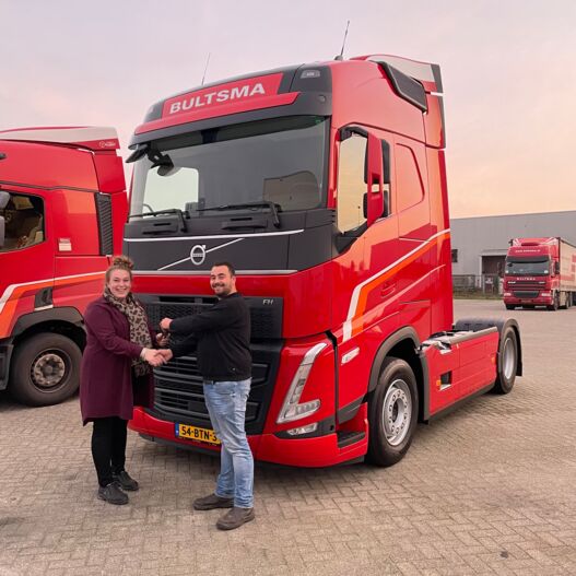 Aflevering Bultsma Transport B.V.
