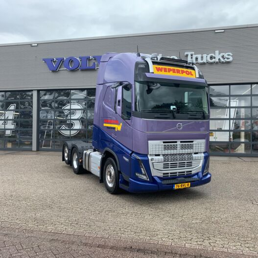 Aflevering weperpol v.o.f.