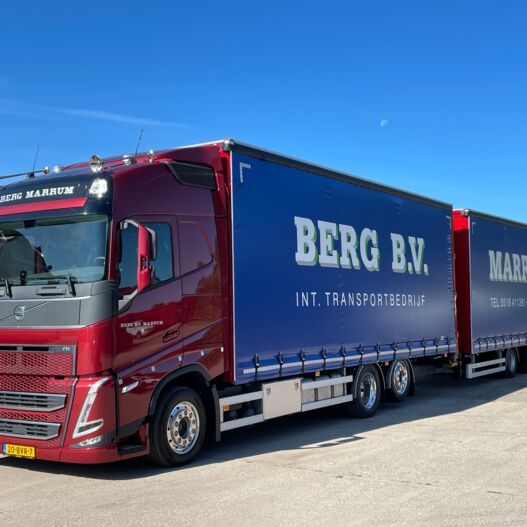 Aflevering Berg transporten BV Marrum
