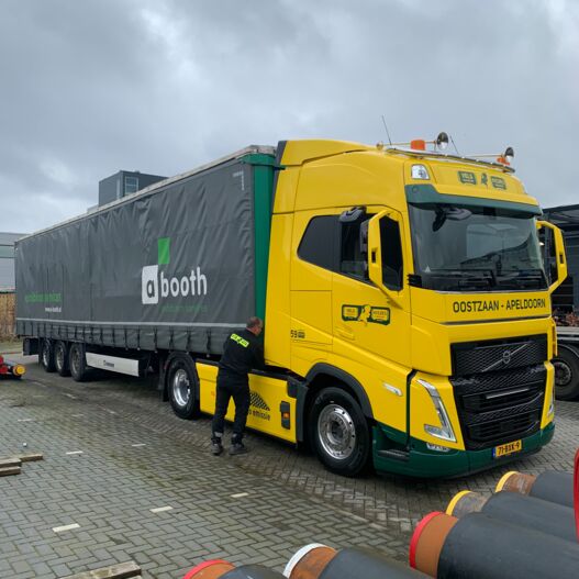 Aflevering Kisjes Transport BV