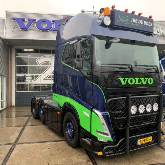 Aflevering J&B de Boer Transport