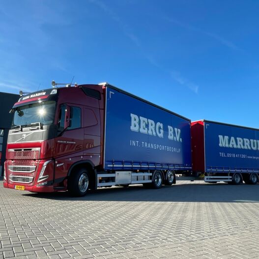 Aflevering Berg transporten BV Marrum