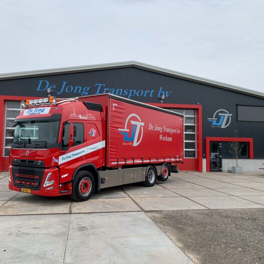 Aflevering de Jong Transport B.V.