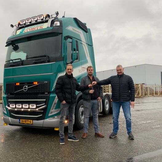 Aflevering Van Veen Transport B.V.