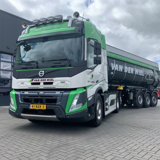 Aflevering van der Wiel Transport B.V.