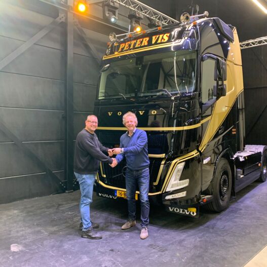 Aflevering Peter Vis Transport B.V.
