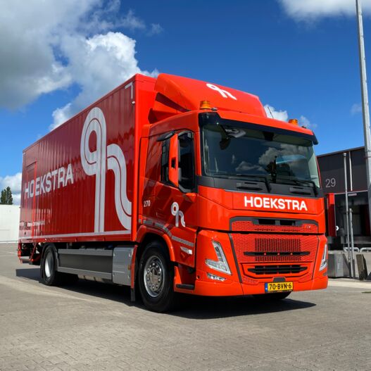 Aflevering Hoekstra transport Sneek