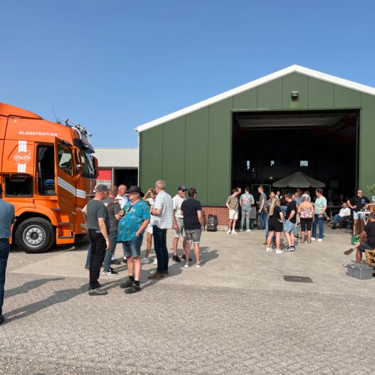 Aflevering Transportbedrijf Eelman Texel