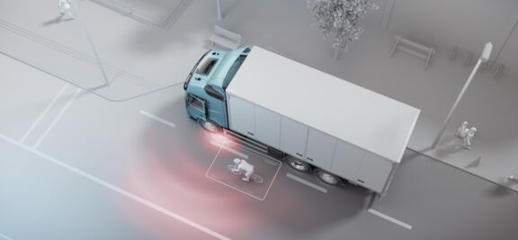 Nieuwe veiligheidssystemen Volvo Trucks (3) Volvo Trucks introduceert nieuwe veiligheidssystemen