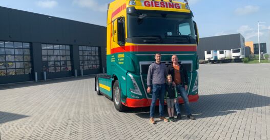 Aflevering Giesing Int. Logistiek Wegvervoer