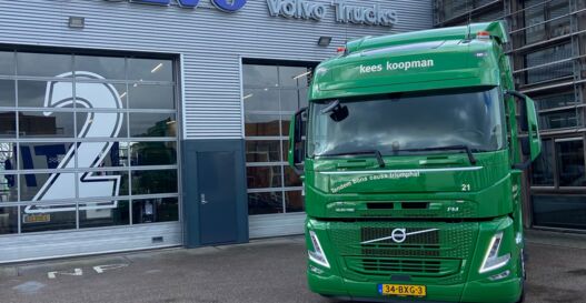 Aflevering Kees Koopman Transport