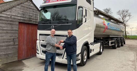 Aflevering Transportbedrijf Mink BV