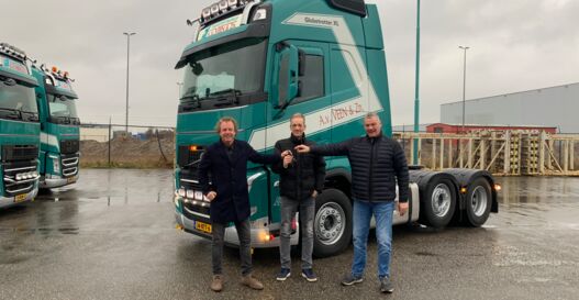 Aflevering Van Veen Transport B.V.