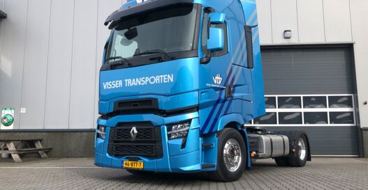 Aflevering Visser transporten Bolsward