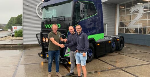 Aflevering J&B de Boer Transport