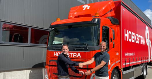 Aflevering Hoekstra transport Sneek