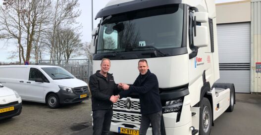 Aflevering Faber Bloementransport Eelde