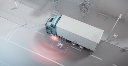 Nieuwe veiligheidssystemen Volvo Trucks (3) Nieuwe veiligheidssystemen Volvo Trucks (3)