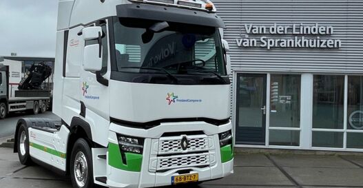 Aflevering Meltrans transport 