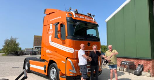 Aflevering Transportbedrijf Eelman Texel