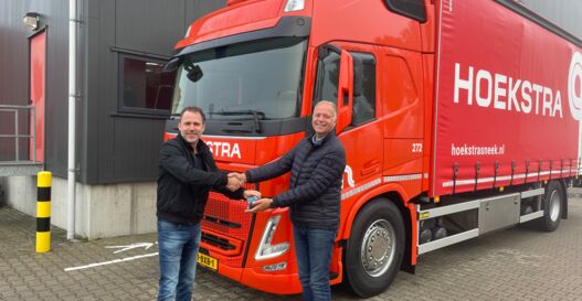 Aflevering Hoekstra transport Sneek