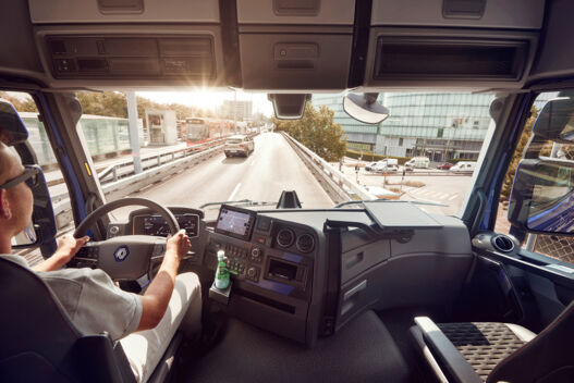 Renault Trucks E-Tech T cab interior Renault Trucks E-Tech T cab interior